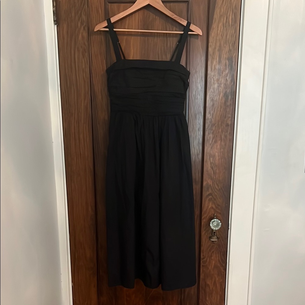 A&F Emerson Midi Dress in black